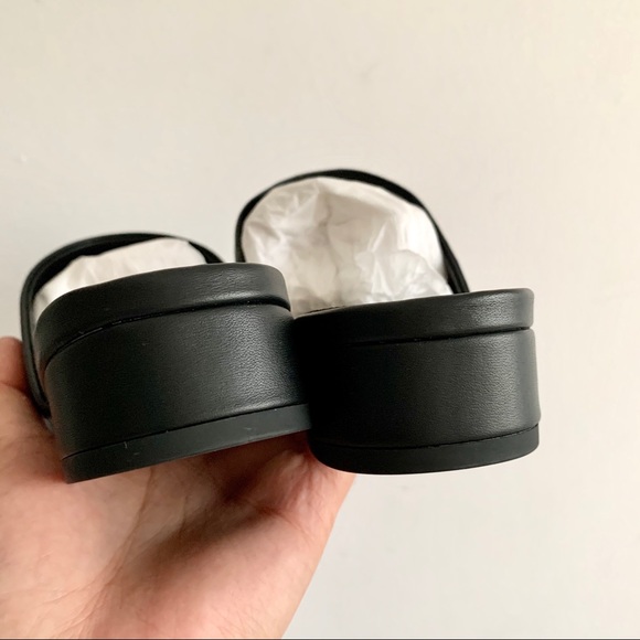 *SOLD* Oak + Fort | black pointed mules 2628 - Picture 4 of 5